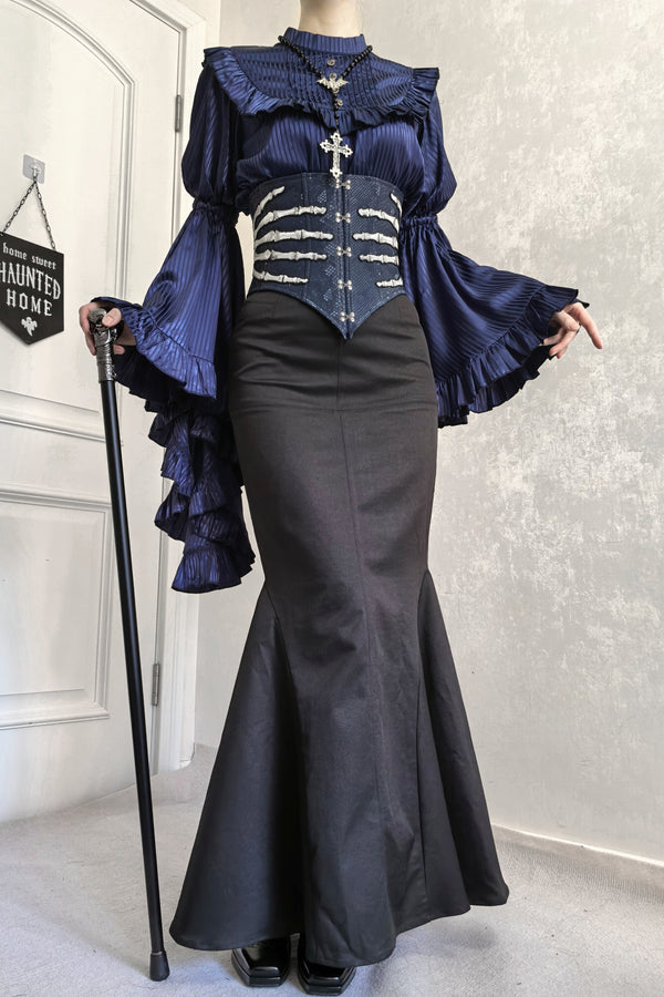 Hand Bone Waistband Corset