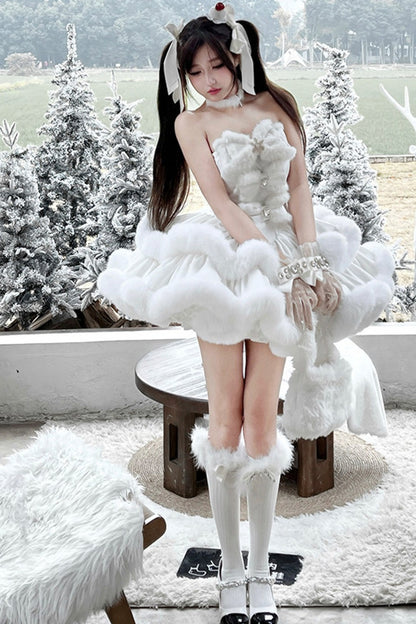 Snow Bunny Princess Dress