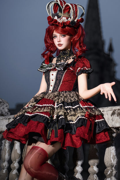 Robe Lolita boîte magique de rêve Reine des cœurs