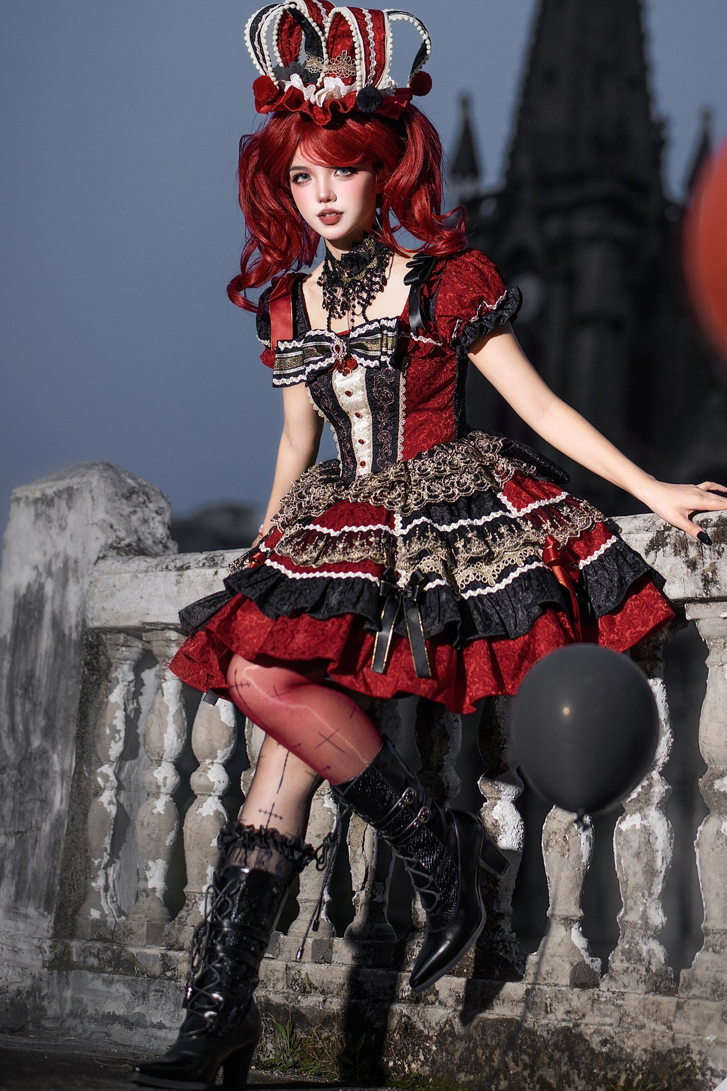 Robe Lolita boîte magique de rêve Reine des cœurs