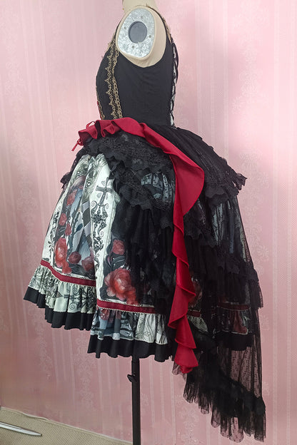 Rose Night Flight Gothic Cape Set