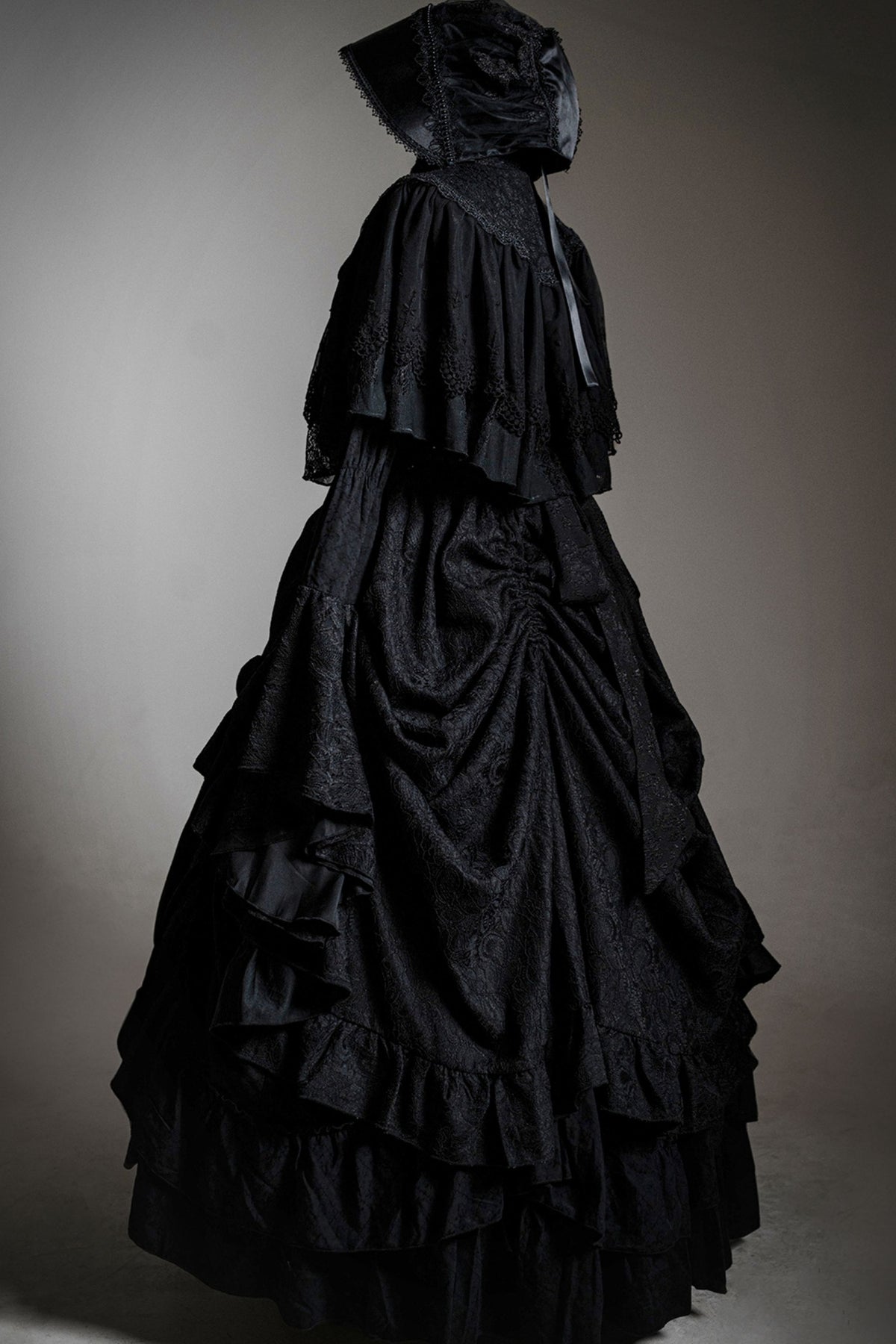 Gothic Embroidered Lolita Dress Set