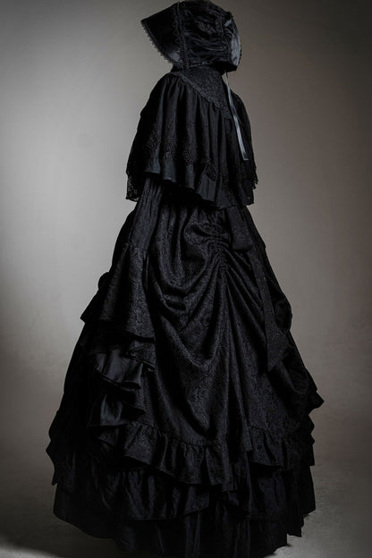 Gothic Embroidered Lolita Dress Set