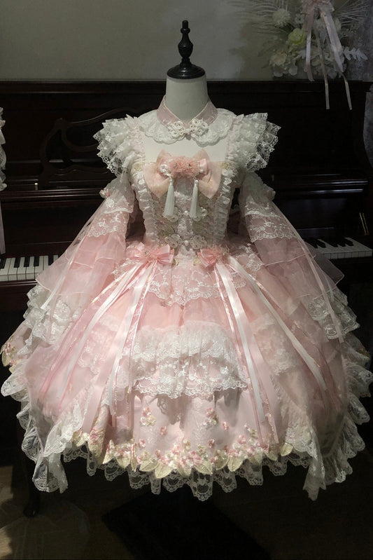 Sugar Blossom Chinese Lolita Dress