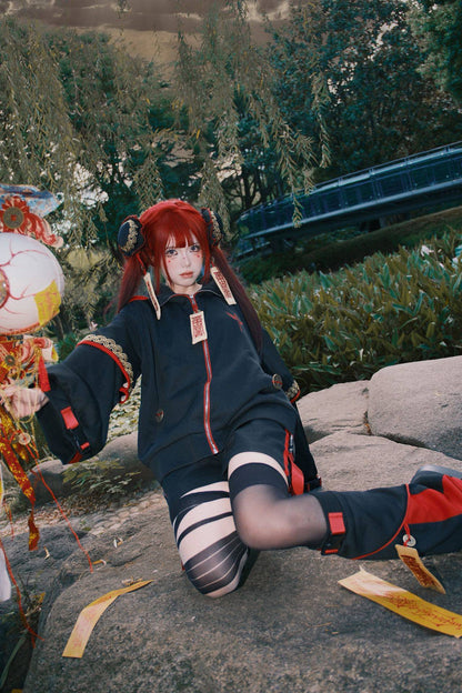 Little Zombie Anime Cosplay Set