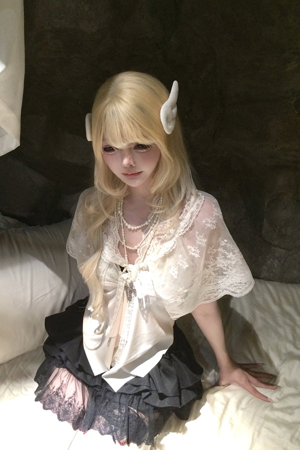 French Style Shawl Two-Piece Set