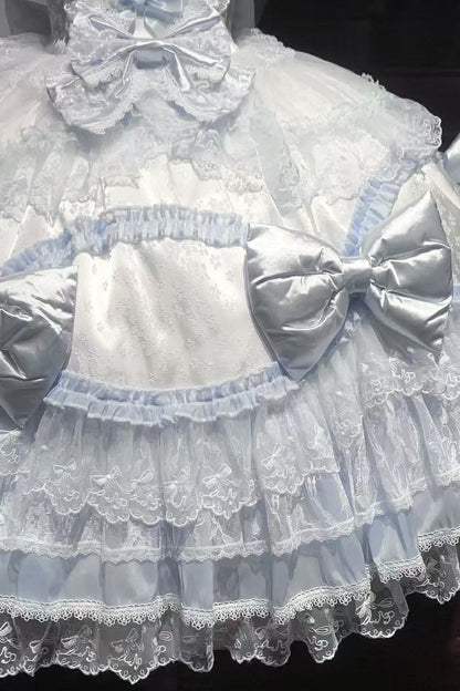 Cotton Candy Ribbon Princess Dress