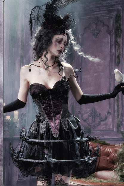 Gothic Soul-Catching Lantern Skirt