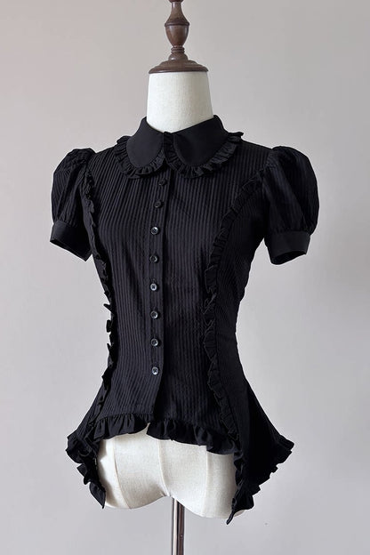 Gothic Lolita Short-Sleeved Shirt