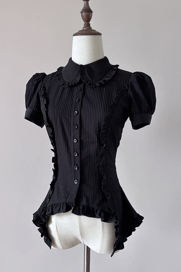 Gothic Lolita Short-Sleeved Shirt