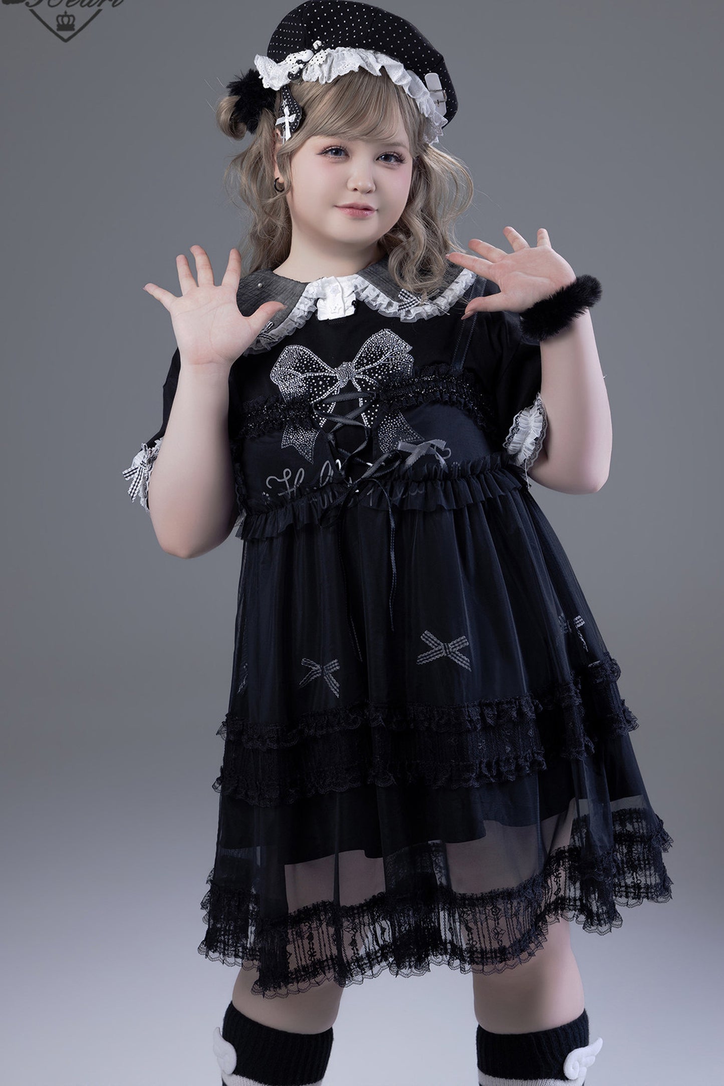 Dolly-Rüschenkleid eines schlafenden Engels