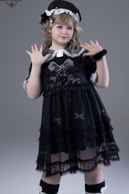 Dolly-Rüschenkleid eines schlafenden Engels