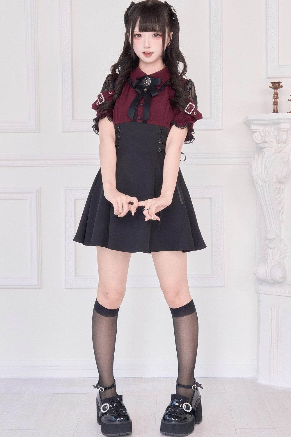 Robe gothique poupée style jirai