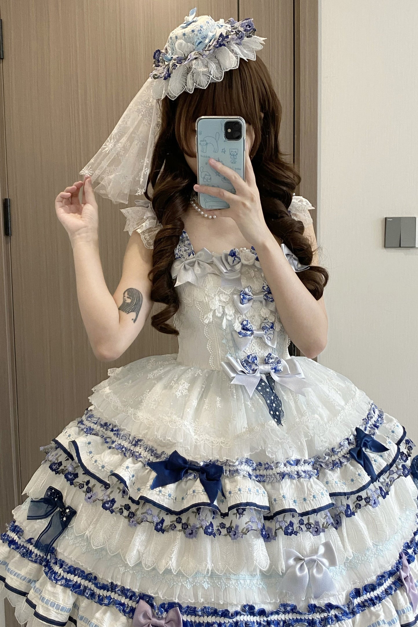 Blue Glaze Lolita Dress+Accessories