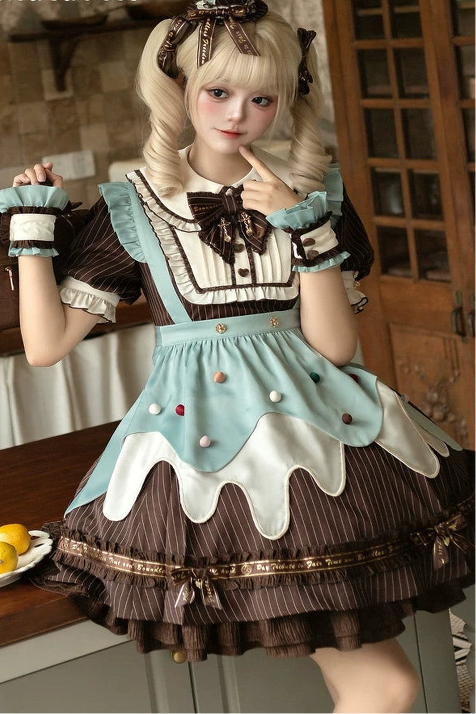 Mint Chocolate Lolita Dress + Accessories
