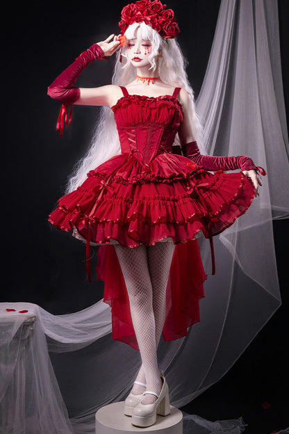 Gothic-Ballett-Lolita-Kleid