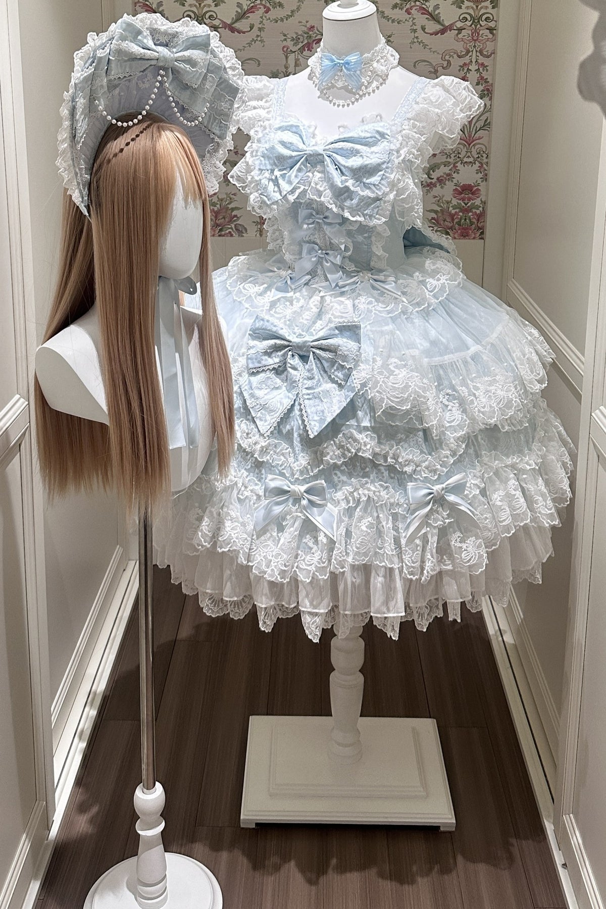 Light Floral Wedding Jsk Dress