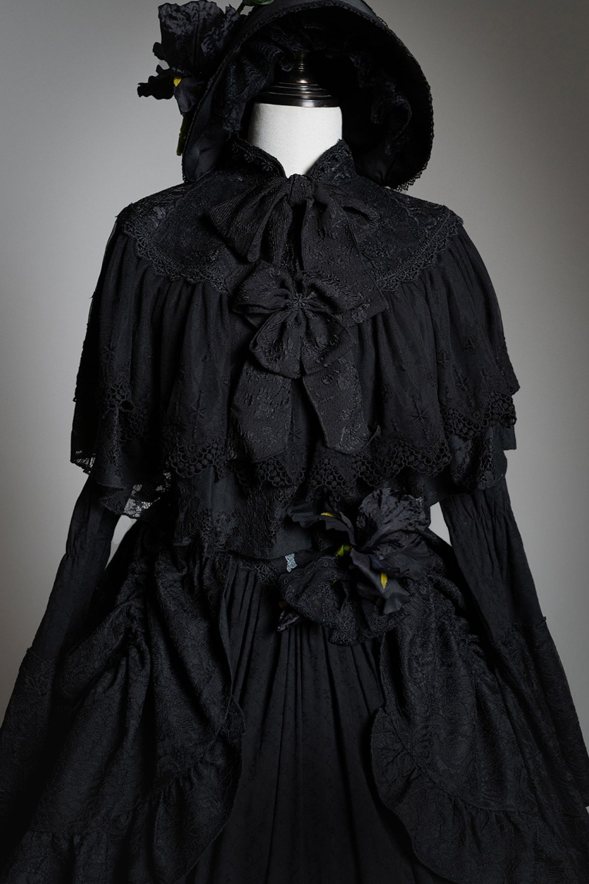 Gothic Embroidered Lolita Dress Set