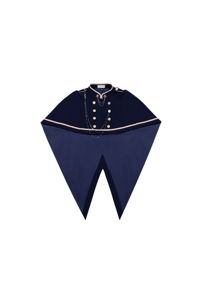 Royal Academy ensemble robe longue et cape