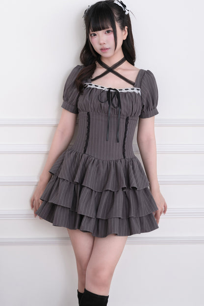 【予約商品】量産系お嬢様ティアードワンピース