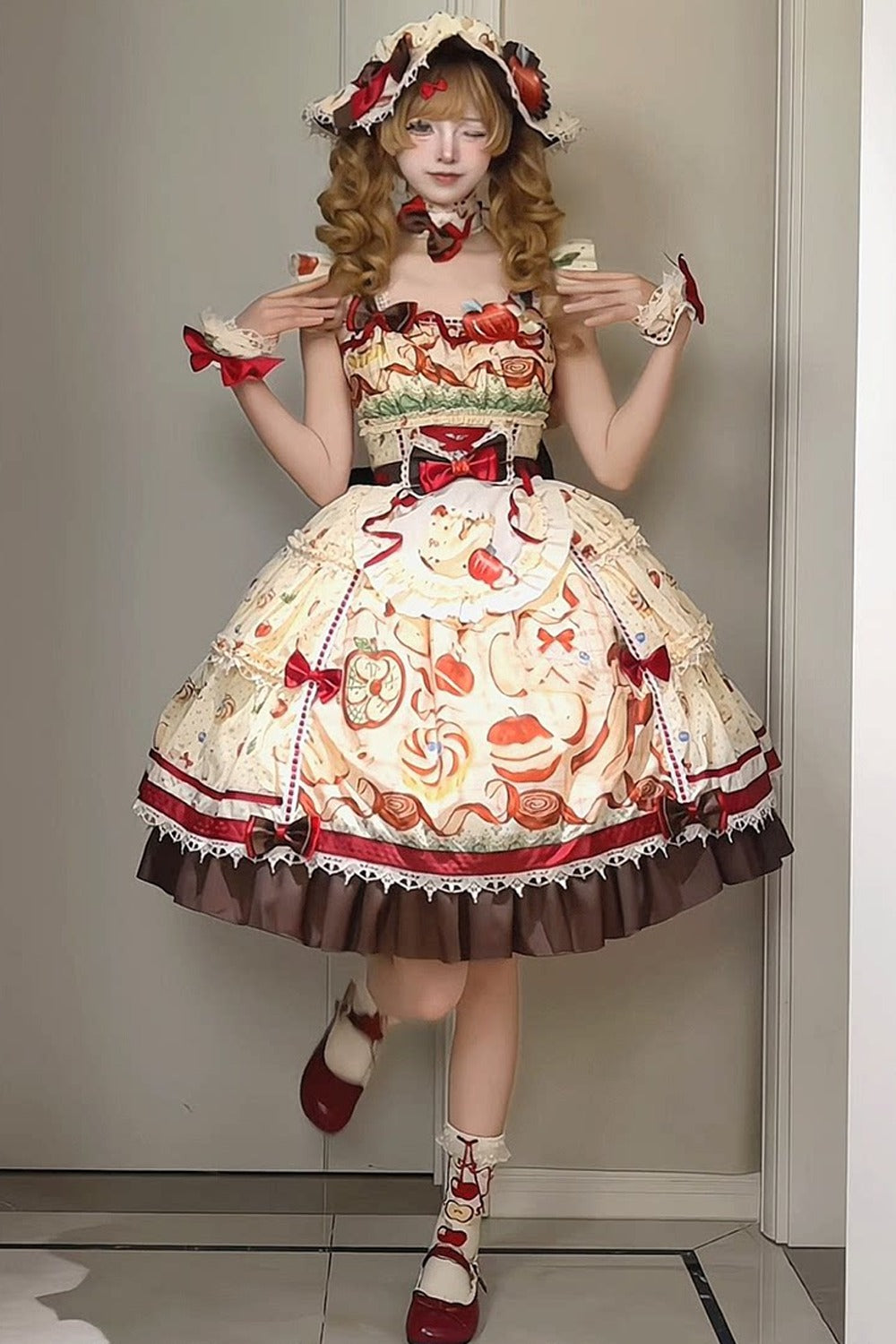 Apple Tart Lolita Dress Set