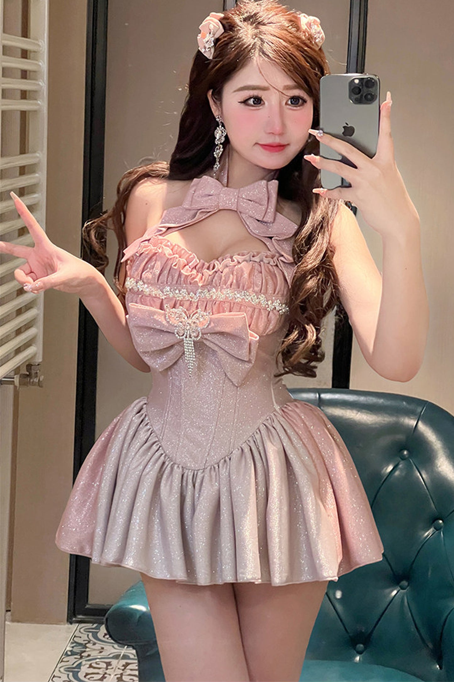 ロゼシャインプリンセスロリータドレスセット