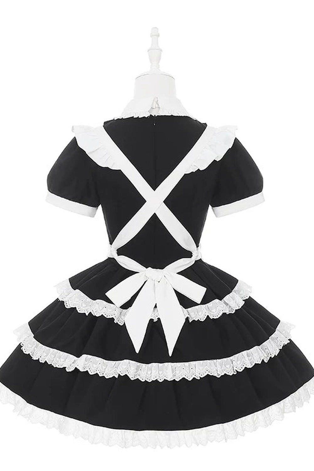 Japanisches Maid-Kleid und Rock-Set