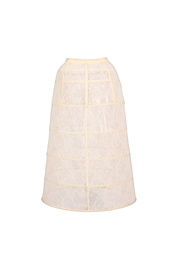 French Retro Trailing Skirt Set-Up