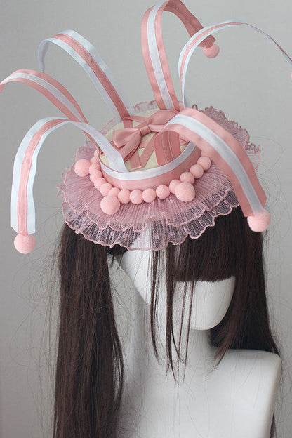 Lolita-Haaraccessoire: Clownhut zur Eröffnung