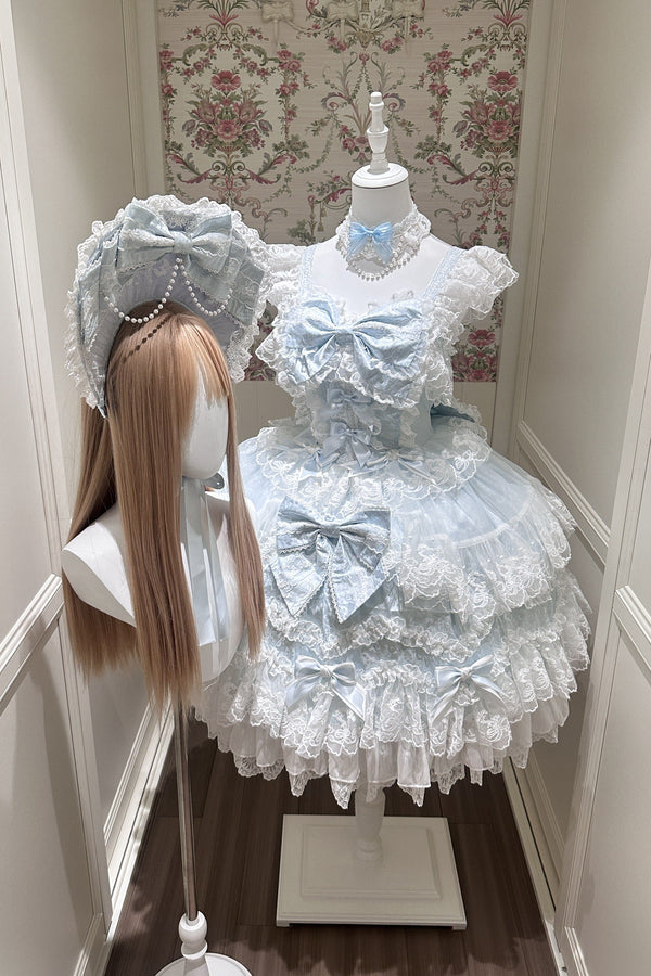 Light Floral Wedding Jsk Dress