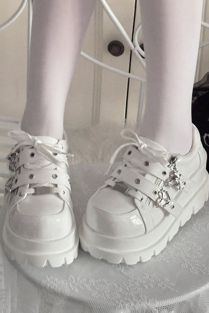 Chrome Hearts Platform Shoes
