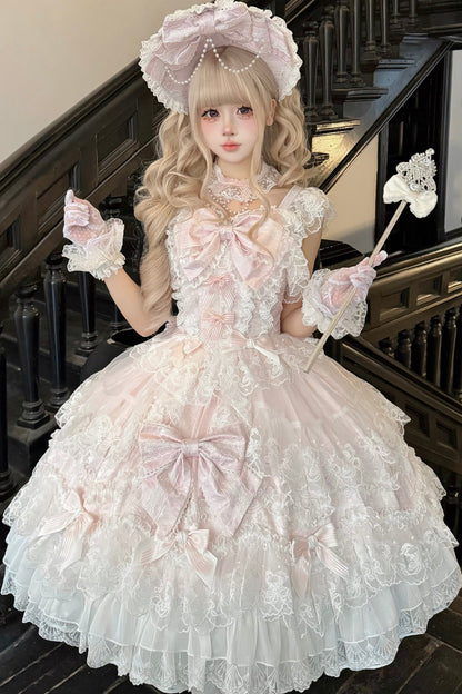 Light Floral Wedding Jsk Dress
