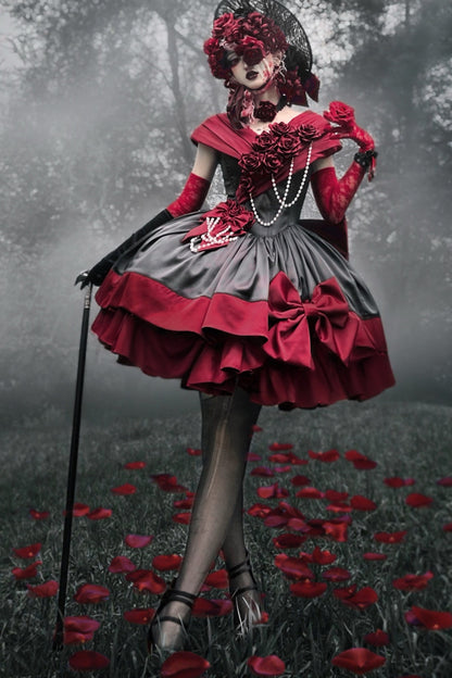 Treasure Box Rose Lolita Dress