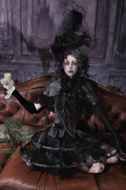 Gothic Soul-Catching Lantern Skirt