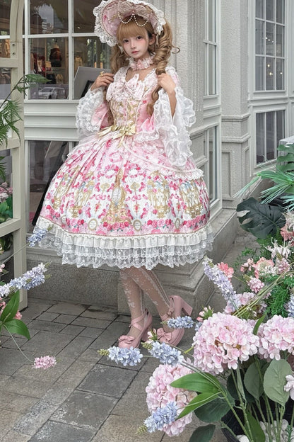 Rose Garden Sequence Lolita OP Dress