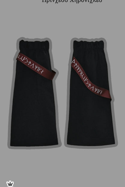 Wasteland Techwear Slim-Fit Pants+Leg warmers