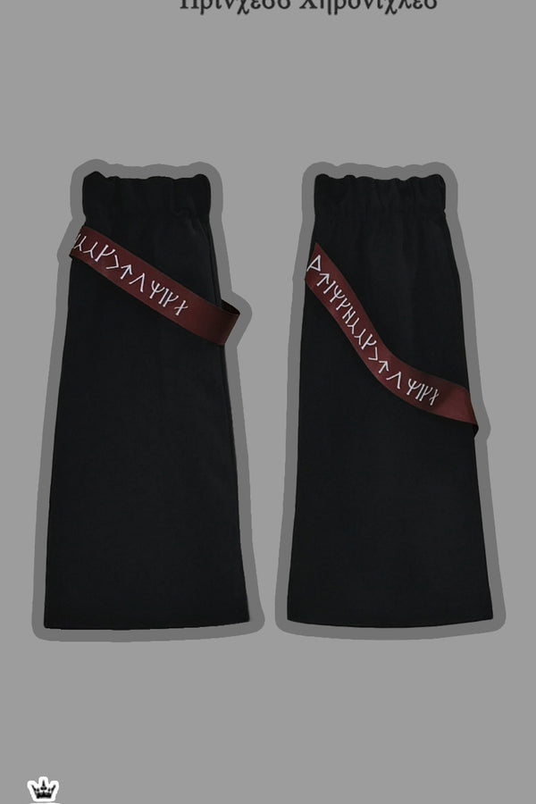 Wasteland Techwear Slim-Fit Pants+Leg warmers