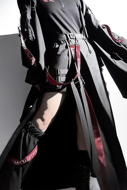Wasteland Techwear Subculture Skirt+Pants