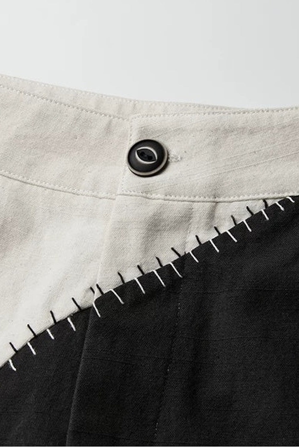 Black White Tai Chi Lantern Pants