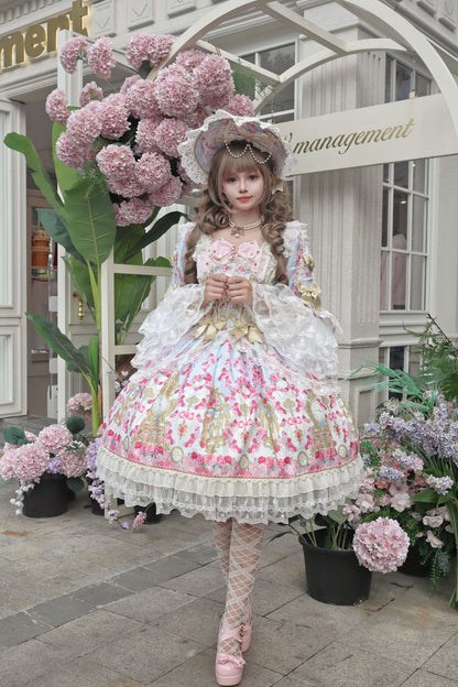 Rose Garden Sequence Lolita OP Dress