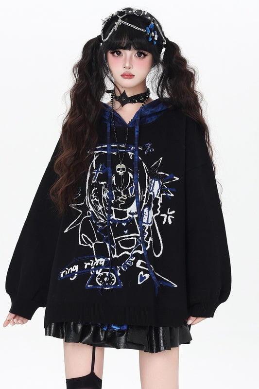 Punk Doll Oversized Hoodie