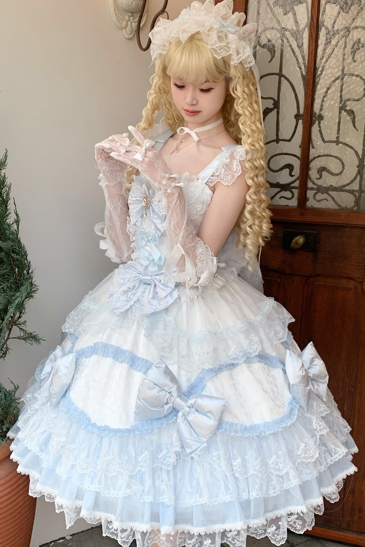 Cotton Candy Ribbon Princess Dress