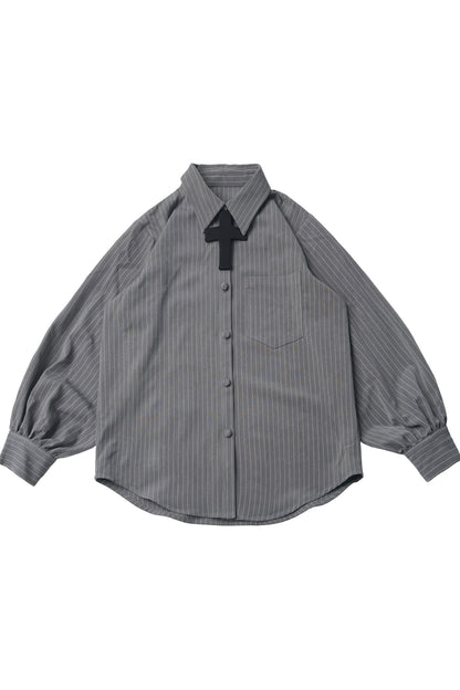 Midnight Stripe Black Layered Set