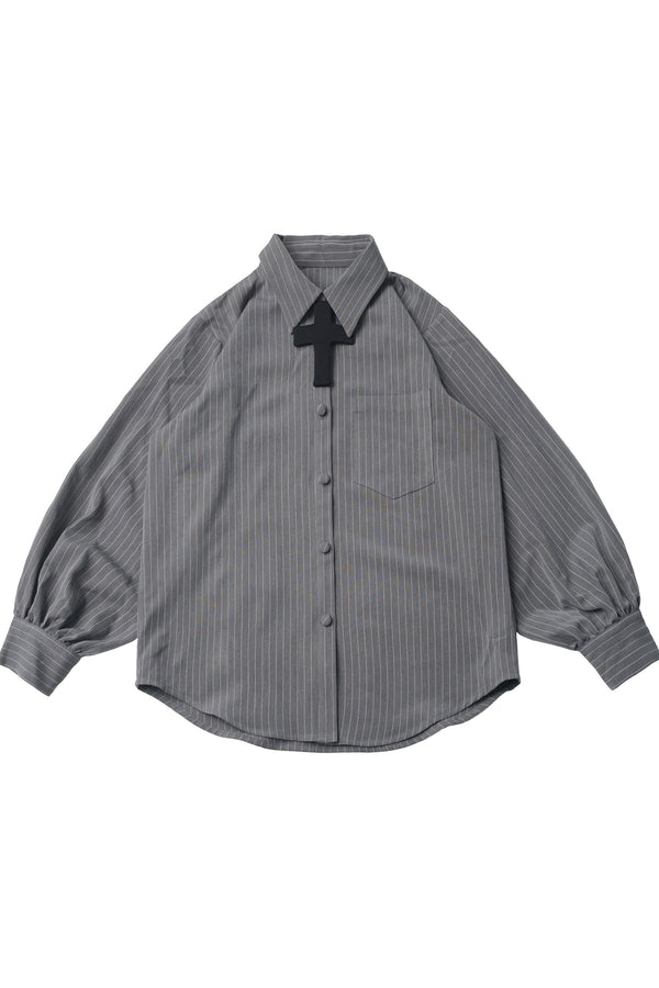Midnight Stripe Black Layered Set