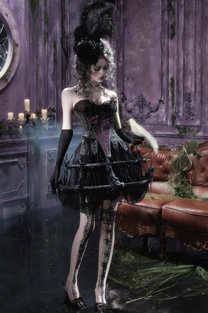 Gothic Soul-Catching Lantern Skirt