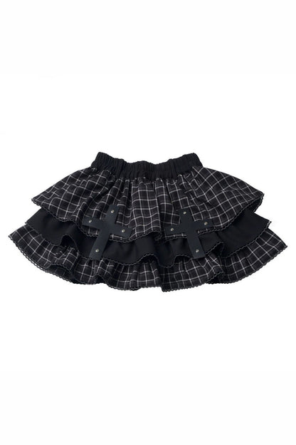 Robe à Carreaux Croisés + Haut + Jupe