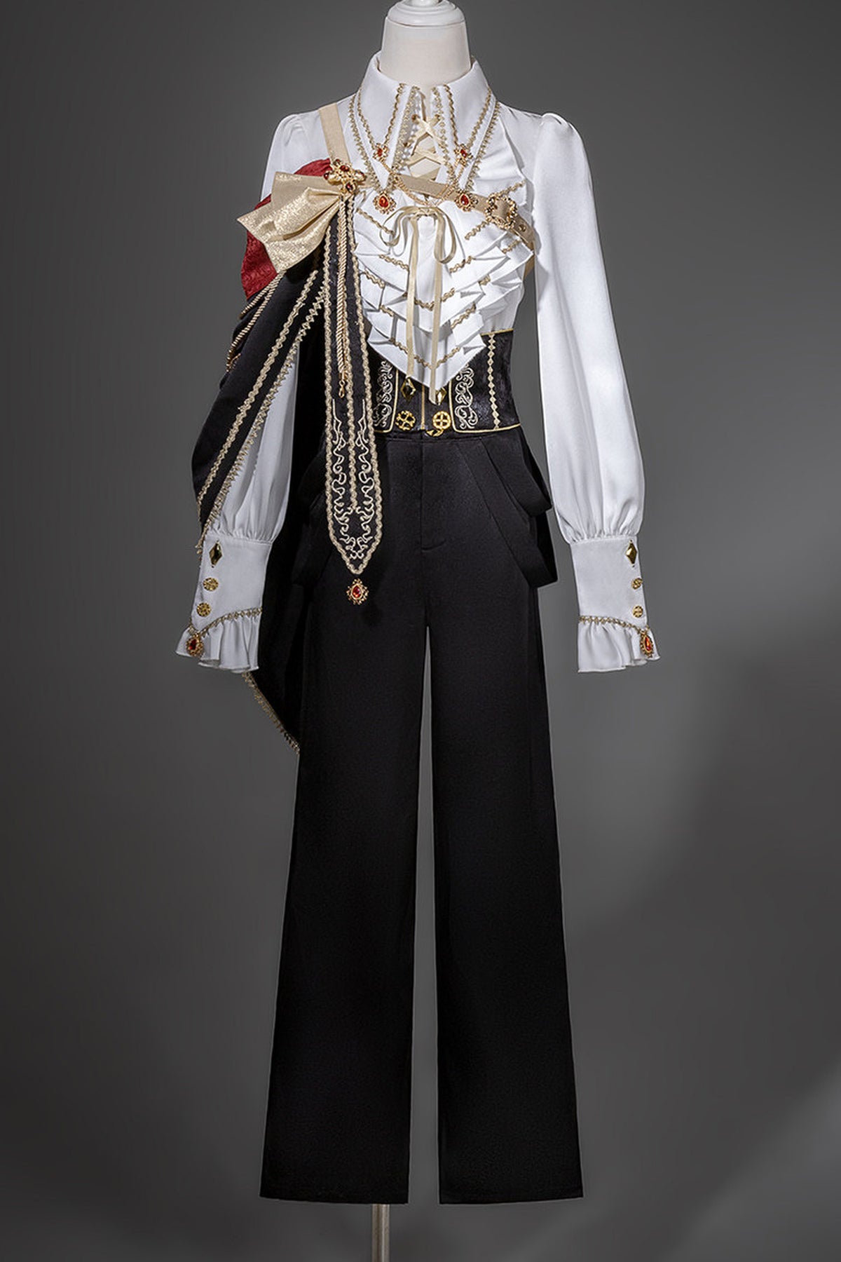 European Court Prince Top Pants Set-Up