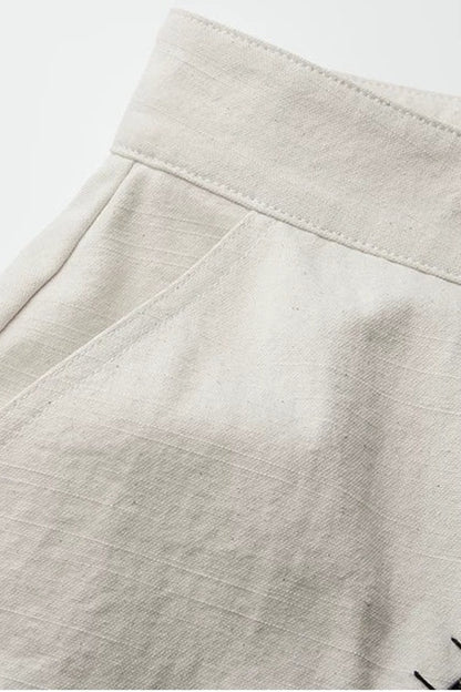 Black White Tai Chi Lantern Pants