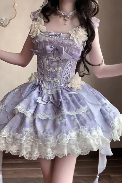ローズレースロイヤルプリンセスチャイナドレス