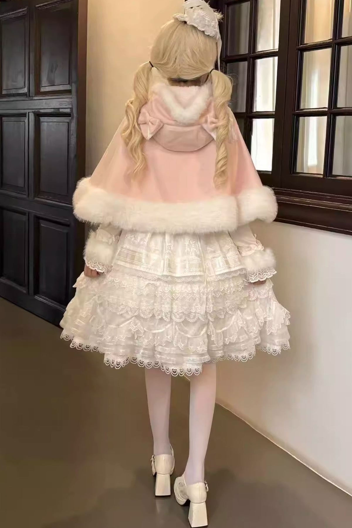 Cat Ear Bow Lolita Cape